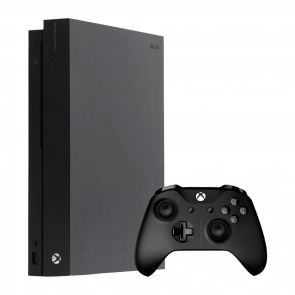 Набір Консоль Microsoft Xbox One X Project Scorpio Limited Edition 1TB Black Black Геймпад Б/У  + Бездротовий Special Edition Version 2