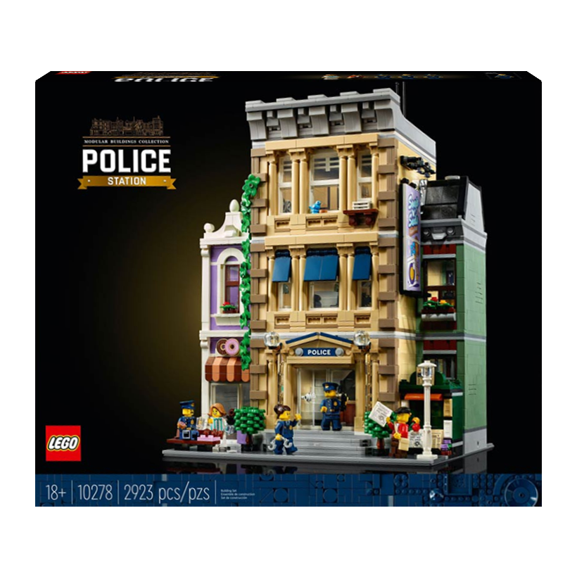 Конструктор Lego Поліцейська Ділянка Creator Expert 10278 Новий - Retromagaz