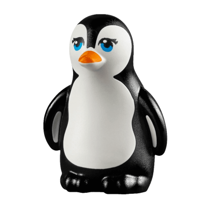 Фігурка Lego Penguin Friends with Dark Azure Eyes Orange Beak and White Face and Stomach Animals Земля 14733pb01 1 6052295 Black Б/У - Retromagaz