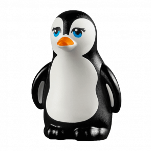 Фігурка Lego Penguin Friends with Dark Azure Eyes Orange Beak and White Face and Stomach Animals Земля 14733pb01 1 6052295 Black Б/У