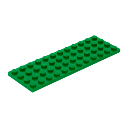 Пластина Lego Обычная 4 x 12 3029 4279059 Green 4шт Б/У - Retromagaz