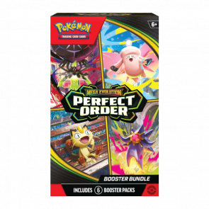 Картки Колекційна Гра Pokemon Mega Evolution Perfect Order Booster Bundle - Retromagaz
