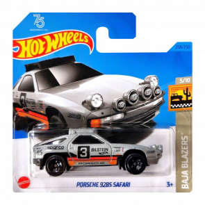 Машинка Базовая Hot Wheels Porsche 928S Safari Baja Blazers 1:64 HKG46 Grey