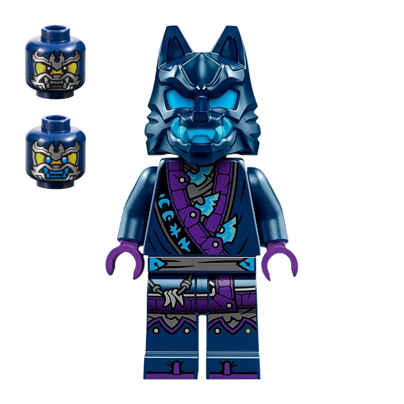 Фігурка Lego Wolf Clan Mask Warrior Ninjago njo0857  71806 Новий - Retromagaz