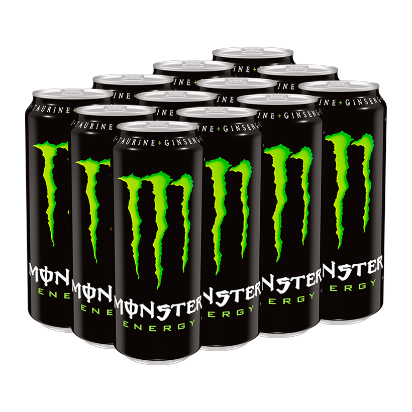 Набір Напій Енергетичний 12шт Monster Energy Classic Original 500ml - Retromagaz