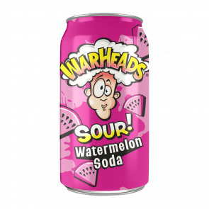 Напиток Warheads Sour Watermelon Soda 330ml - Retromagaz