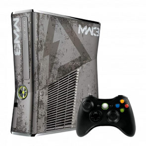 Набор Консоль Microsoft Xbox 360 S Call of Duty: Modern Warfare 3 Limited Edition Freeboot 500GB Dark Grey + 5 Встроенных Игр Б/У + Геймпад Беспроводной RMC Black Новый Набор Консоль Microsoft Xbox 360 S Call of Duty: Modern Warfare 3 Limited Edition Freeboot 500GB Dark Grey + 5 Встроенных Игр Б/У + Геймпад Беспроводной RMC Black Новый - Retromagaz