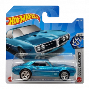 Машинка Базова Hot Wheels ’67 Pontiac Firebird 400 Super Treasure Hunt STH HW Art Cars 1:64 JJM29 Blue - Retromagaz
