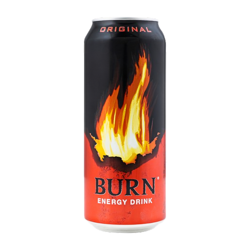 Напиток Энергетический Burn Original 500ml - Retromagaz
