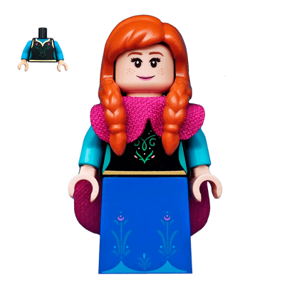 Фігурка Lego Anna Cartoons Disney dis033 1 Б/У - Retromagaz