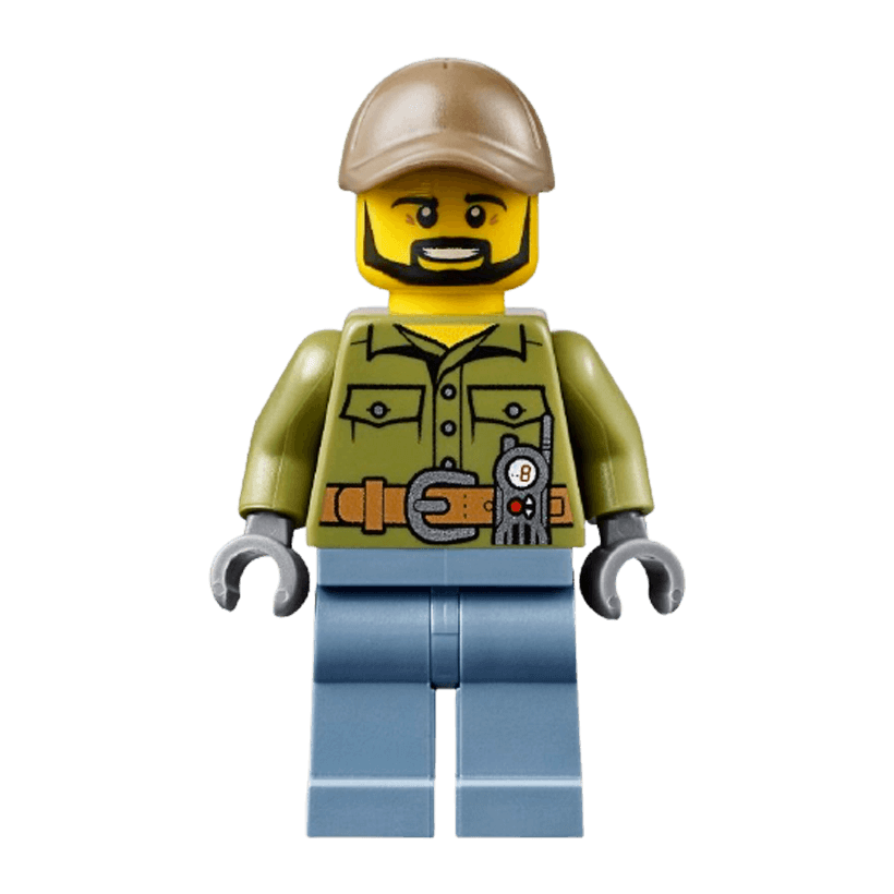 Фигурка Lego Volcano Explorers 973pb2454 Male Shirt with Belt and Radio City cty0695 Б/У - Retromagaz