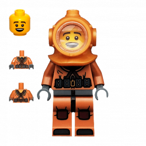 Фігурка Lego Diver Collectible Minifigures Series 8 col118 Б/У - Retromagaz