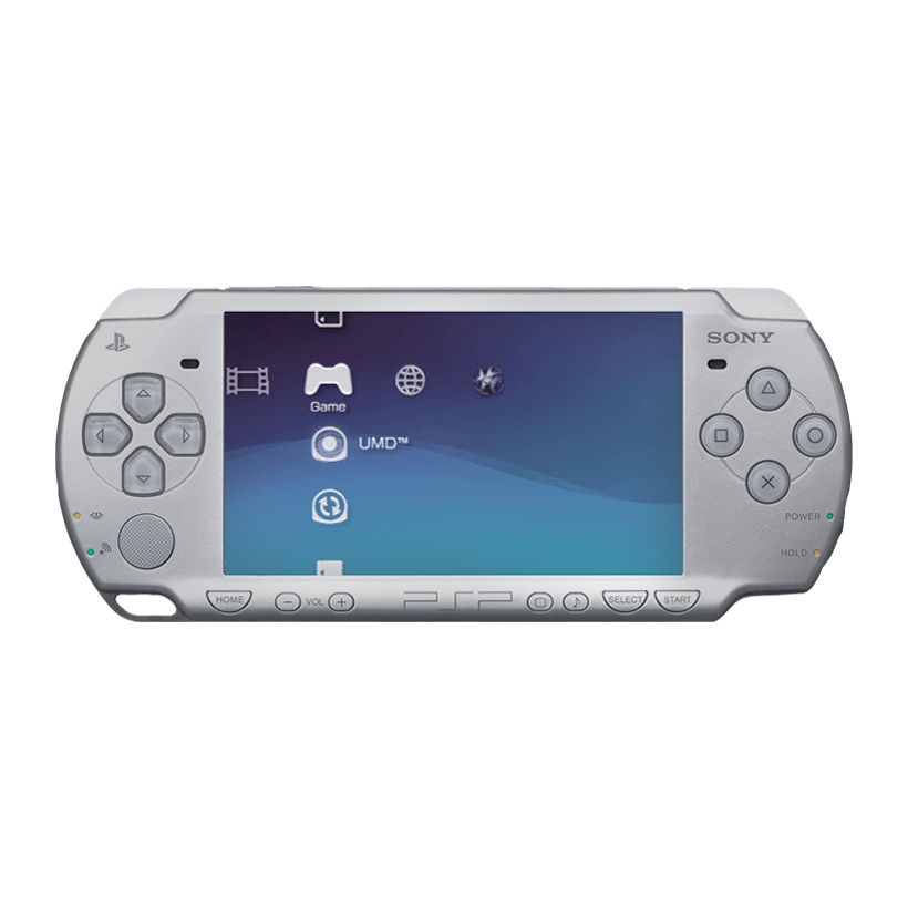 Консоль Sony PlayStation Portable Slim PSP-2ххх Crisis Core: Final Fantasy VII 10th Anniversary Модифицированная 32GB Silver Б/У - Retromagaz