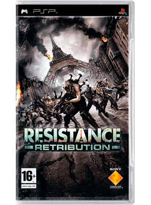 Игра Sony PlayStation Portable Resistance Retribution Английская Версия + Коробка Б/У Хороший