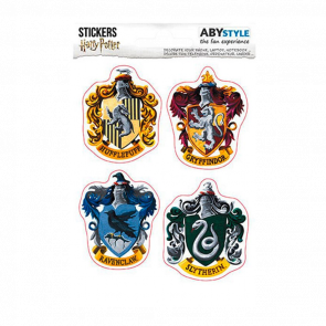 Наклейка Wizarding World Набор Стикеров Harry Potter Hogwarts Houses A5 Без Цвета