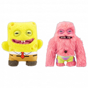 Набор Мягкая Игрушка Fuggler Patrick Star Патрик 240mm (15701B)  + SpongeBob Губка Боб Квадратные Штаны - Retromagaz