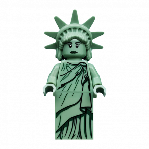 Фигурка Lego Series 6 Lady Liberty Collectible Minifigures col084a Б/У - Retromagaz