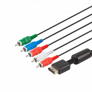 Кабель RMC PlayStation 2 5RCA - AV Multi Out Black 2m Б/У - Retromagaz