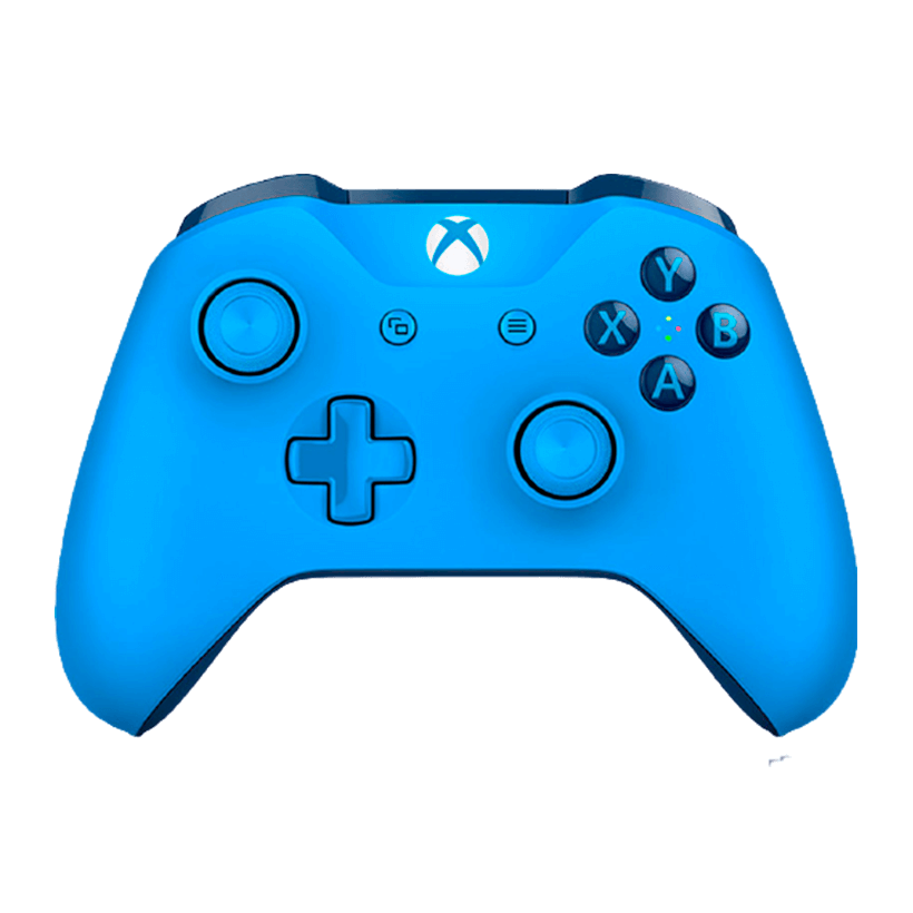 Геймпад Бездротовий Microsoft Xbox One Version 2 Blue Б/У - Retromagaz
