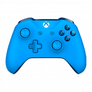 Геймпад Бездротовий Microsoft Xbox One Version 2 Blue Б/У - Retromagaz