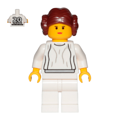 Фігурка Lego Princess Leia 20th Anniversary Torso Star Wars Повстанець sw1022 Б/У - Retromagaz