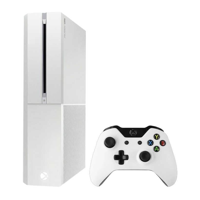 Набір Консоль Microsoft Xbox One 500GB White Б/У  + Геймпад Бездротовий Version 1 - Retromagaz