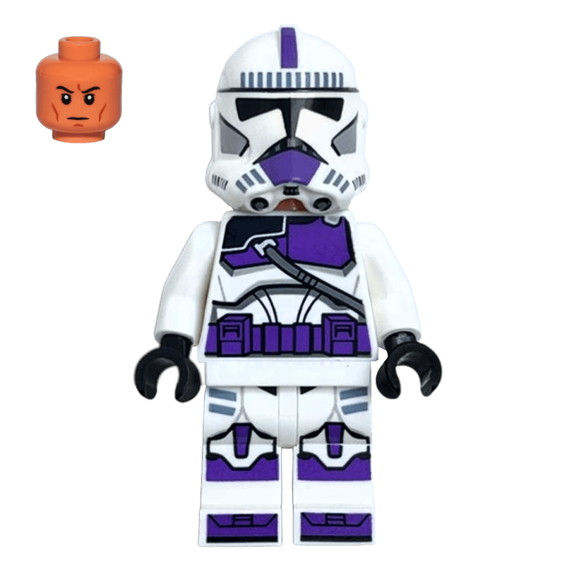 Фігурка Lego Республіка Clone Trooper 187th Legion Star Wars sw1207 75342 Б/У - Retromagaz
