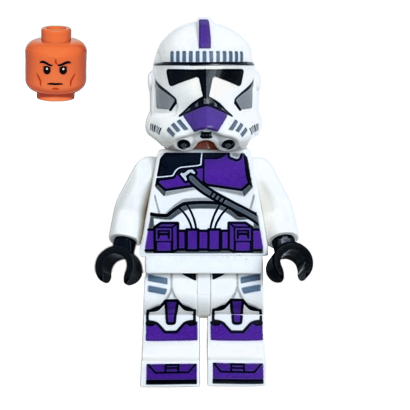 Фигурка Lego Республика Clone Trooper 187th Legion Star Wars sw1207 1 Б/У - Retromagaz
