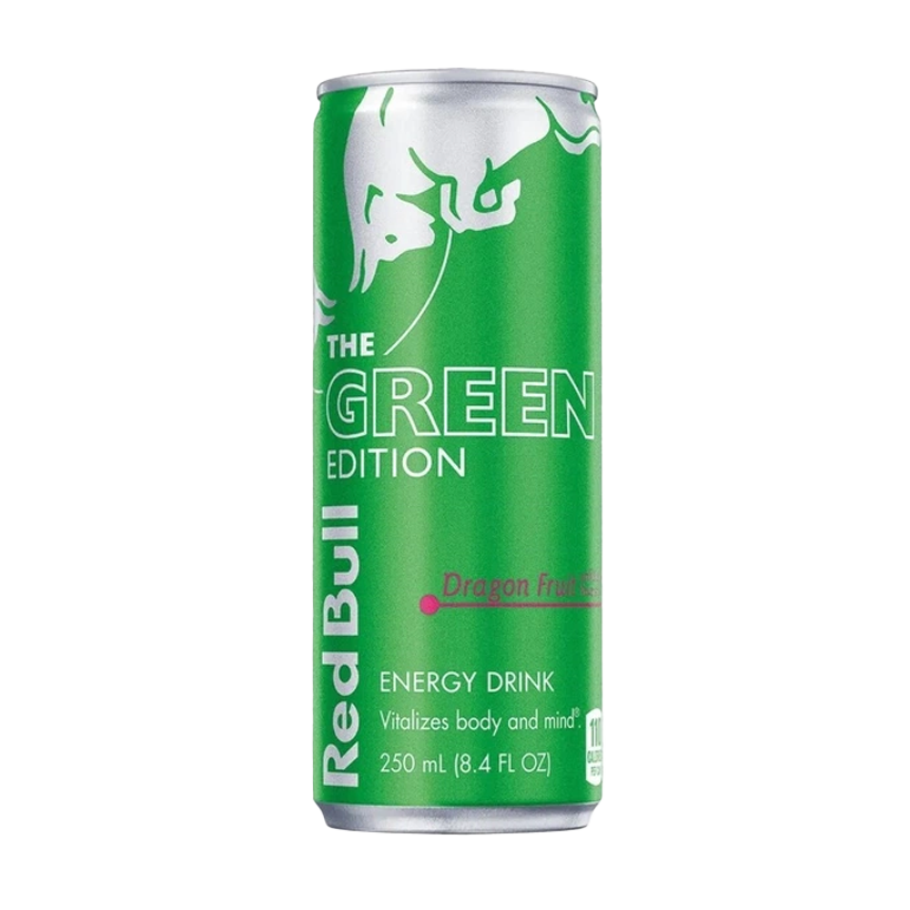 Напиток Энергетический Red Bull Green Edition Питахая 250ml - Retromagaz