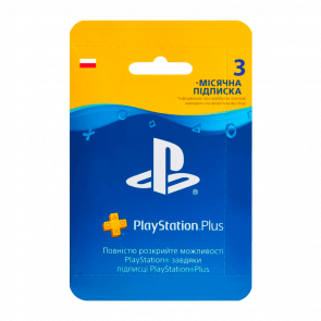 Підписка Sony PlayStation 4 Plus Poland 3 Місяці Новий - Retromagaz