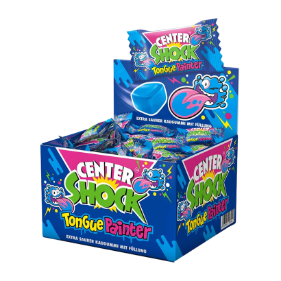 Жувальна Гумка 100шт Center Shock Tongue Painter 4g - Retromagaz