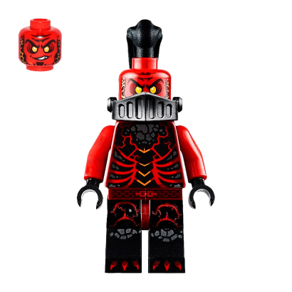 Фигурка Lego Ultimate General Magmar Nexo Knights Lava Monster Army nex056 Б/У - Retromagaz