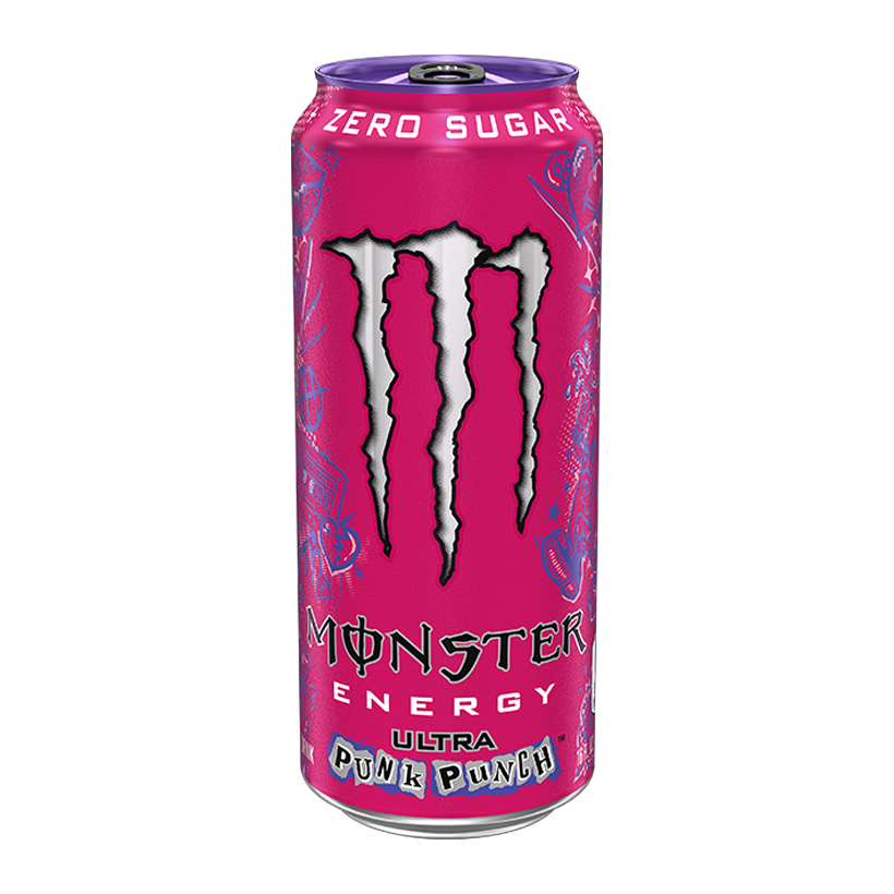 Напиток Энергетический Monster Energy Ultra Punk Punch 473ml - Retromagaz