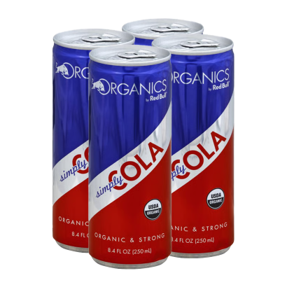Набор Напиток 4шт Red Bull Organics Simply Cola 250ml - Retromagaz