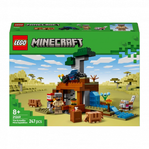 Конструктор Lego Шахтна Експедиція Броненосець Minecraft 21269 Новий - Retromagaz
