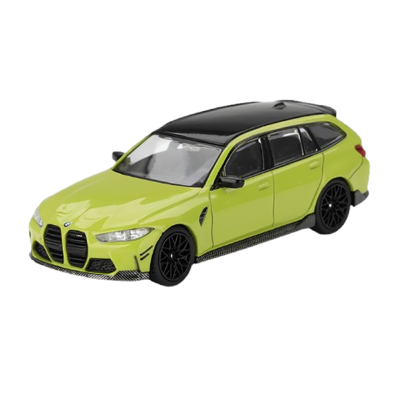 Машинка Premium MINI GT BMW M3 M Performance Touring 1:64 MGT01102-CH Yellow - Retromagaz