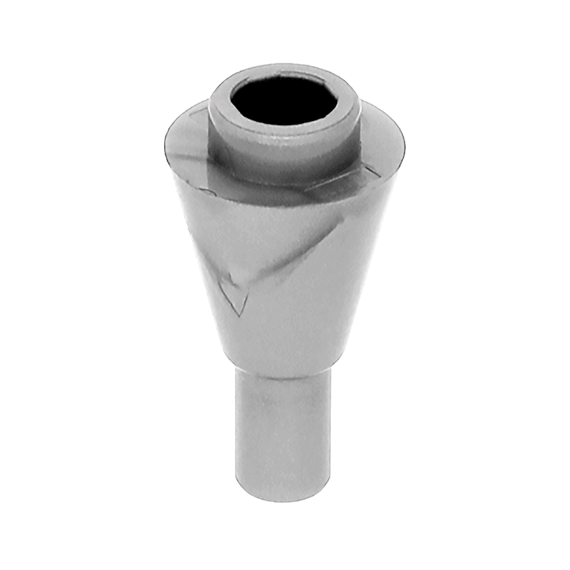 Їжа 4шт Lego Ice Cream Cone 11610 6121354 Flat Silver Б/У - Retromagaz