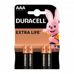 Батарейка Duracell AAA LR03 MN2400 4шт Новий - Retromagaz