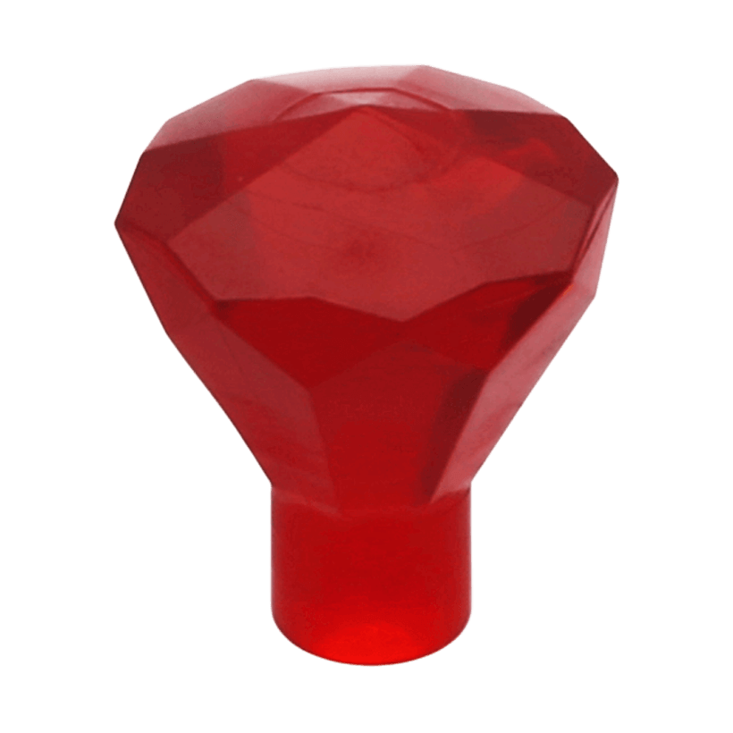 Скала 20шт Lego Драгоценность Jewel 24 Facet 1 x 1 30153 28556 4113954 6247785 Trans-Red Б/У - Retromagaz