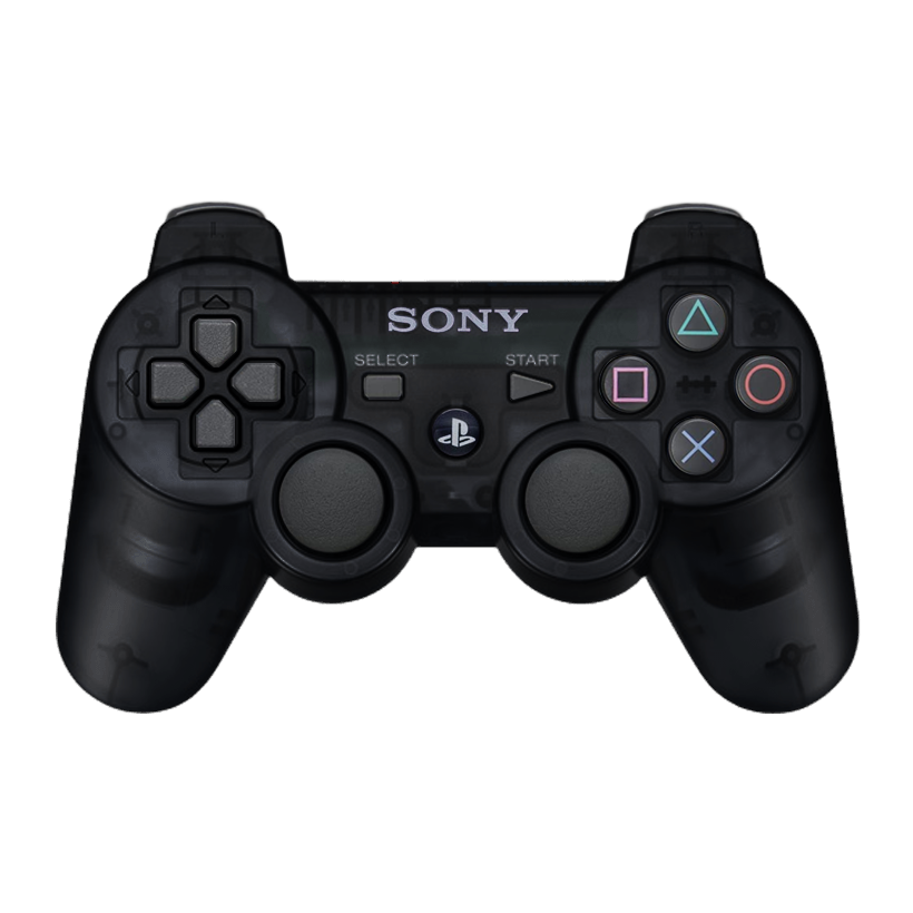 Геймпад Беспроводной Sony PlayStation 3 Sixaxis Trans-Black Б/У - Retromagaz