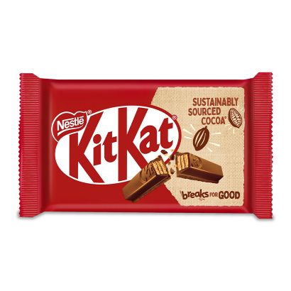 Батончик Nestle Kit Kat 4-Finger Молочный 41,5g - Retromagaz