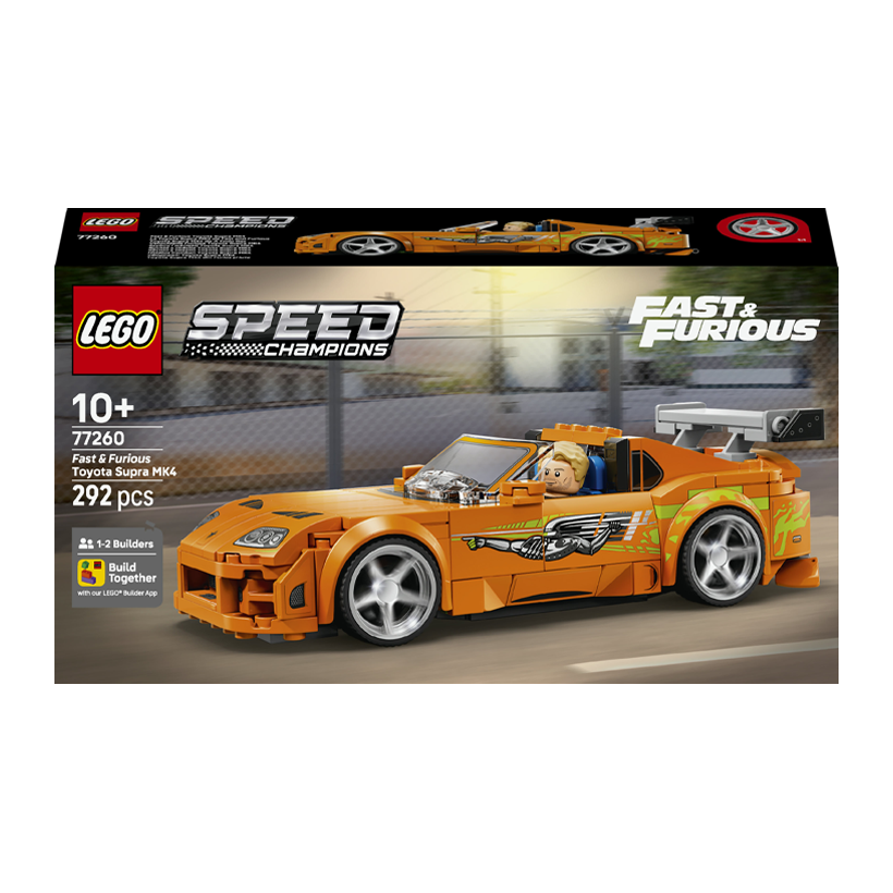 Конструктор Lego «Форсаж»: Toyota Supra MK4 Speed Champions 77260 Новый - Retromagaz