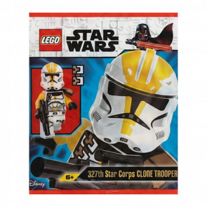 Конструктор Lego Фигурка 327th Star Corps Clone Trooper Paper Bag Star Wars L0002238 sw1422 Новый - Retromagaz