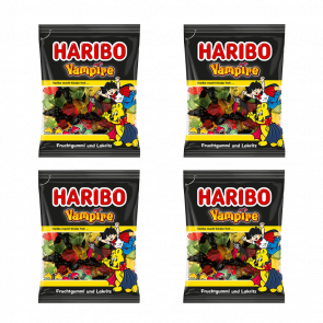 Набір Цукерки Жувальні 4шт Haribo Vampire 175g - Retromagaz