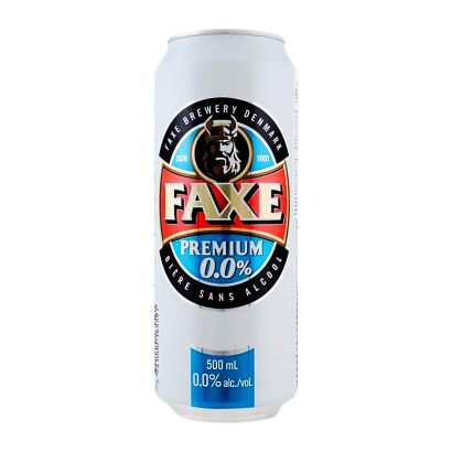 Пиво Безалкогольне Faxe Free Світле 0% 500ml - Retromagaz