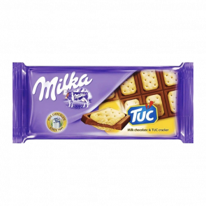 Шоколад Milka x Tuc с Крекером 87g - Retromagaz