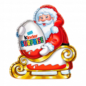 Шоколадне Яйце Kinder Surprise Різдвяний Санта Клаус Святий Миколай 75g Шоколадне Яйце Kinder Surprise Різдвяний Санта Клаус Святий Миколай 75g - Retromagaz
