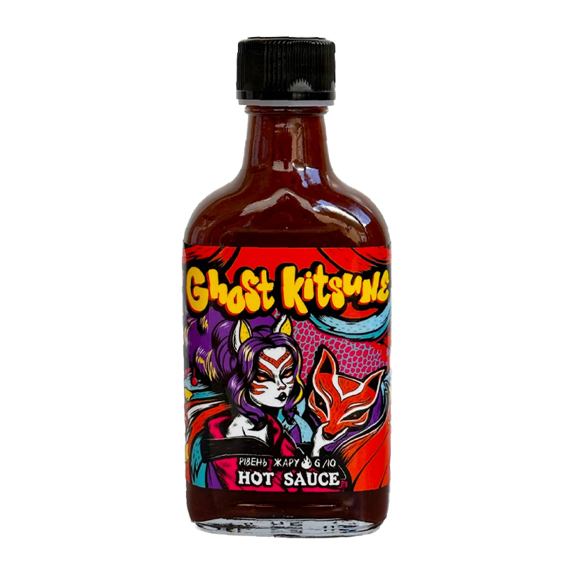 Соус Обычный Fieryfox Ghost Kitsune Острый 100ml - Retromagaz