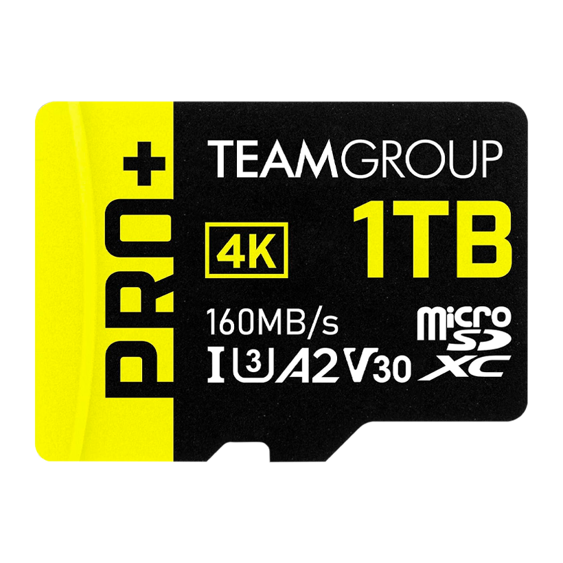 Карта Памяти Teamgroup Pro Plus UHS-I U3 V30 A2 + SD Adapter 1TB - Retromagaz