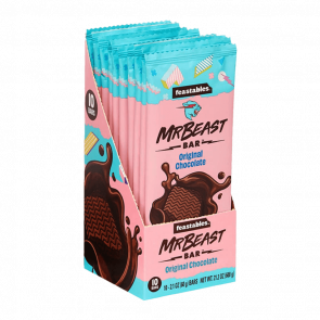 Набор Шоколад Молочный MrBeast Темный Feastables Оригинальный 60g 10шт